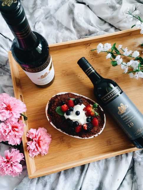 Self Saucing Chocolate Pudding (Wakefield Wines)