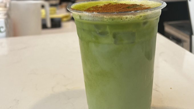 Banana Bread Matcha at Dark Horse Espresso Bar (Toronto)